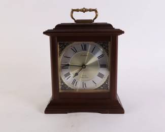Lot 7180 Wood Linden Mantle Clock