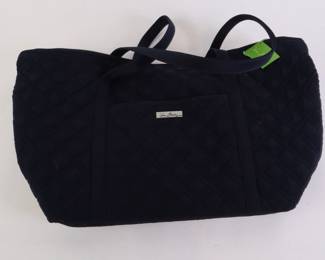 Lot 7203 Vera Bradley NWT Classic Navy Quilted Miller Bag