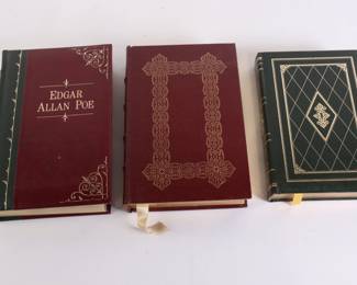 Lot 7241 Set of Three Leather Bound Classic Books