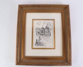 Lot 7311 Signed Constantin Kostia Terechkovitch Lithograph  Art