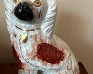 Staffordshire Figurine Dog, (approximately 9") Picture 1 of 2