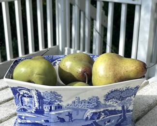 Spode Italian Bone China, Blue & White Willow Pattern