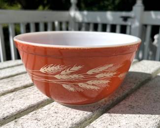 Vintage Pyrex Harvest Wheat Mixing Bowl