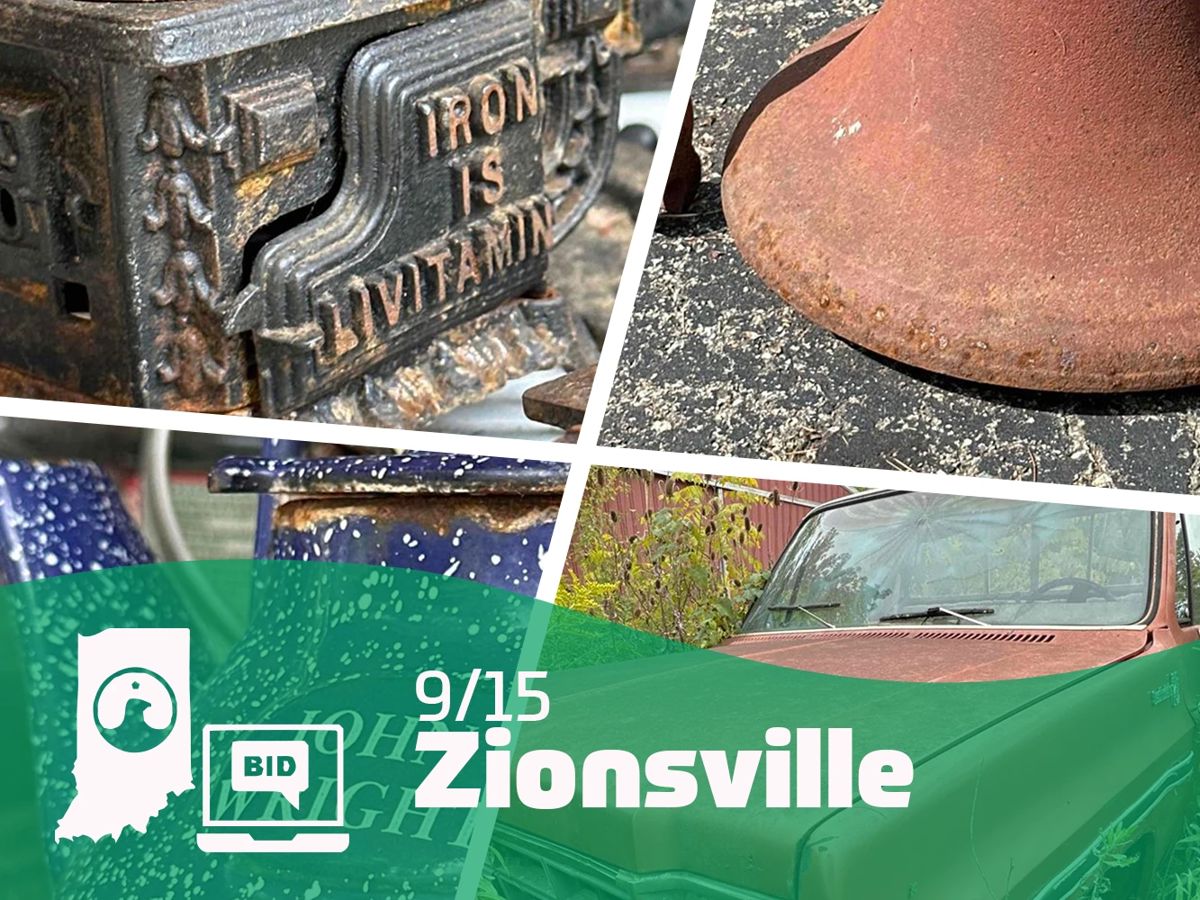 Dig Deep At Zionsville Picker's Garage Online... starts on 9/13/2023