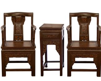 Antique Chinese Arm Chairs