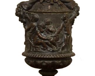 Bronze Harvesting Putti the Goat of Clodion