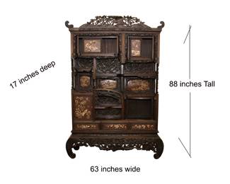 Teak and Sandalwood Curio