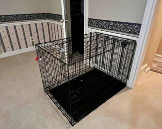 Large dog kennel