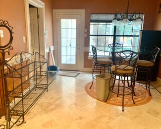 High top dining table and chairs