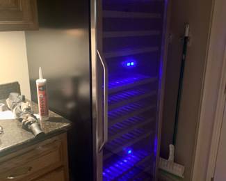 Wine storage cooler