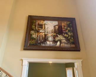 LARGE framed art