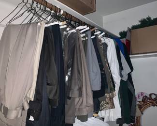 Men’s and women’s clothing 