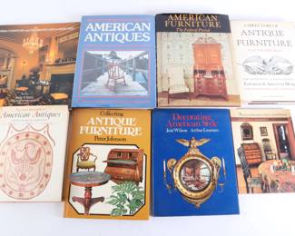 Lot 7021 Lot of Antique Furniture Decorating Books