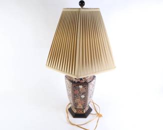 Lot 7004 Neutral Botanical Table Lamp