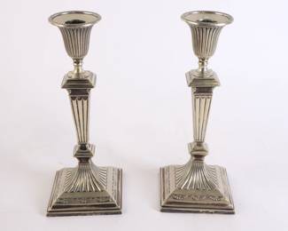 Lot 6972 Pair of Candle Holders