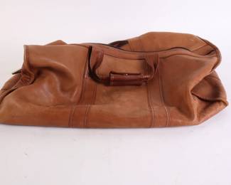 Lot 6959 TUMI Anthony Leather Duffel Bag