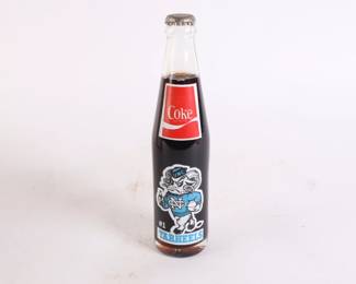 Lot 6951 NCAA 8182 Championship UNC Tarheels CocaCola Coke Bottle