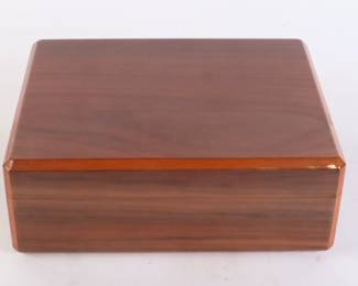 Lot 6941 Nat Sherman Cigar Humidor  Tobacciana