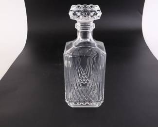 Lot 6931 Crystal Glass Decanter  Barware