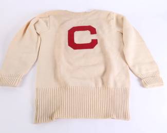 Lot 6930 Vintage C Letterman Sweater  by Wilson Sports Equipment