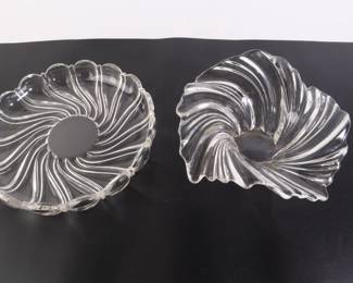 Lot 6910 Vintage Mikasa Belle Epoque Swirl Bowl and Platter