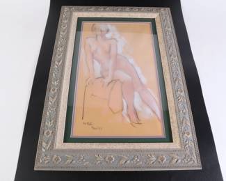 Lot 6557 Framed Nude Art