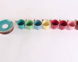 Lot 5062 Tirschenreuth Bavaria Germany Demitasse Cups and Saucers