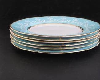 Lot 5055 Lot of 6 Tiffany and Co  Grosvenor Opera Plates