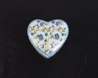 Lot 4500 Limoges France Heart Shaped Trinket Dish