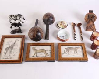 Lot 4480 Mixed Lot of AfricanSafari Decor