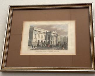 Lot 4469 Framed Art  Print Theatre Royal Covent Garden London Art