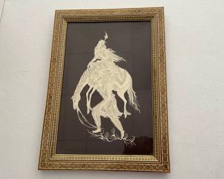 Lot 4466 3D Cut Out Asian Inspired Art