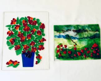 FUSED GLASS LOCAL ARTIST 