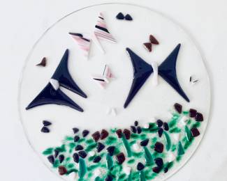 FUSED GLASS LOCAL ARTIST 