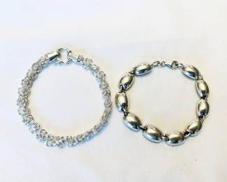 STERLING BRACELETS 