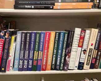 Assorted Baseball Books