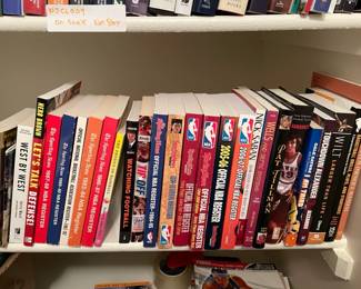 Assorted Books On Basketball