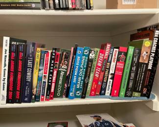 Assortment Of Books On Sports