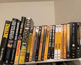 Assortment Of Pittsburgh, Steeler DVDs