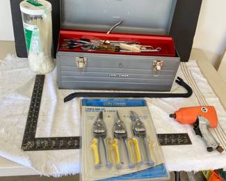 Craftsman Tool Box, BD Impact Wrench, Workforce Snip Set, And More