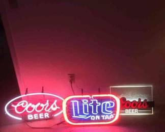 Neon Beer Signs