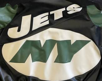 NFL, New York Jets Leather Jacket