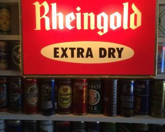 Rheingold Extra Dry Light Up Sign