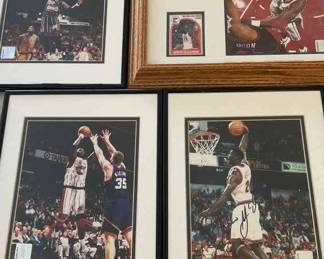 Signed Basketball Photos 