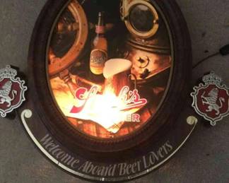 Strohs Hanging Back Bar Light