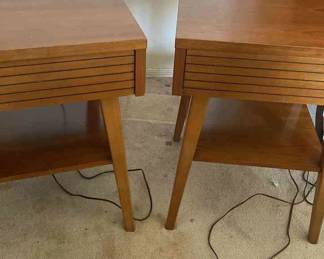 Two Heritage Henredon Magnificent. Matching Nightstands.