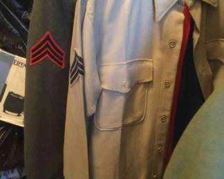 Two Vintage Marine Corp. Uniforms