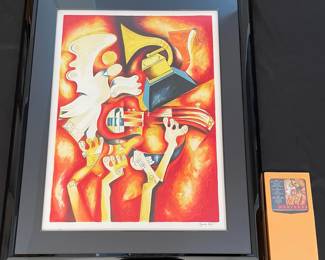 Signed Numbered Alexandra Nechita Because You Love What You Do