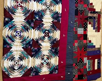  3 Hand Tied Quilts