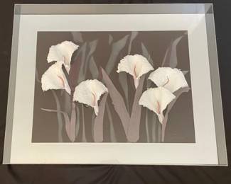 3D Paper Art Evening Garden Signed By Patrisha 